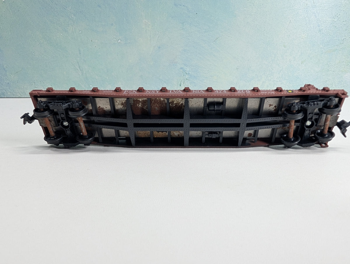 USED Athearn HO Scale 50' Flat Car Pennsylvania PRR #474200
