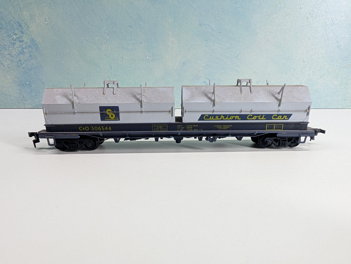 USED Walthers HO Scale Cushion Coil Car Chesapeake and Ohio C&O #306544