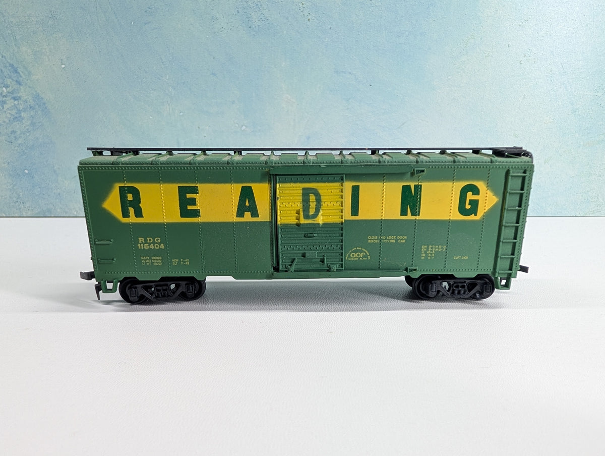 USED Bachmann HO Scale 40' Box Car Reading RDG #115404