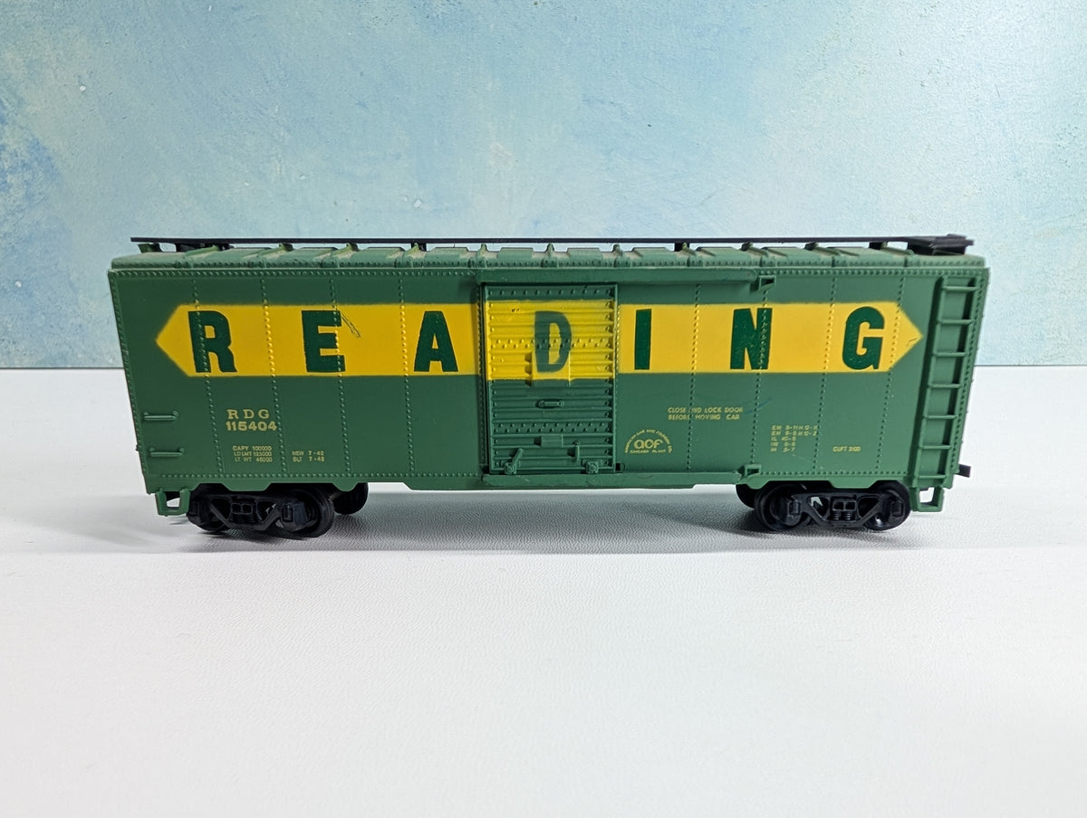 USED Bachmann HO Scale 40' Box Car Reading RDG #115404