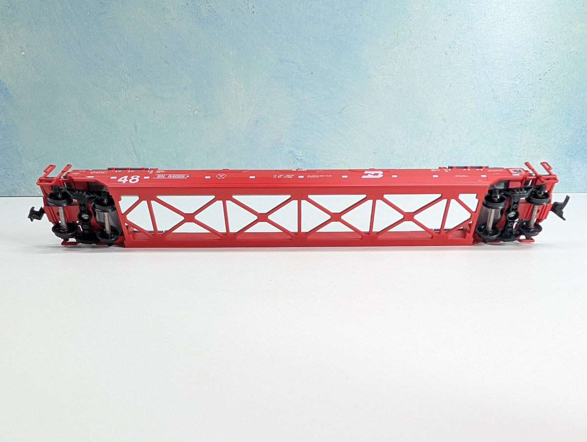 USED Athearn HO Scale Gunderson Husky Stack Burlington Northern BN #64009