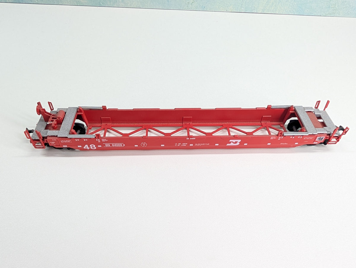 USED Athearn HO Scale Gunderson Husky Stack Burlington Northern BN #64009
