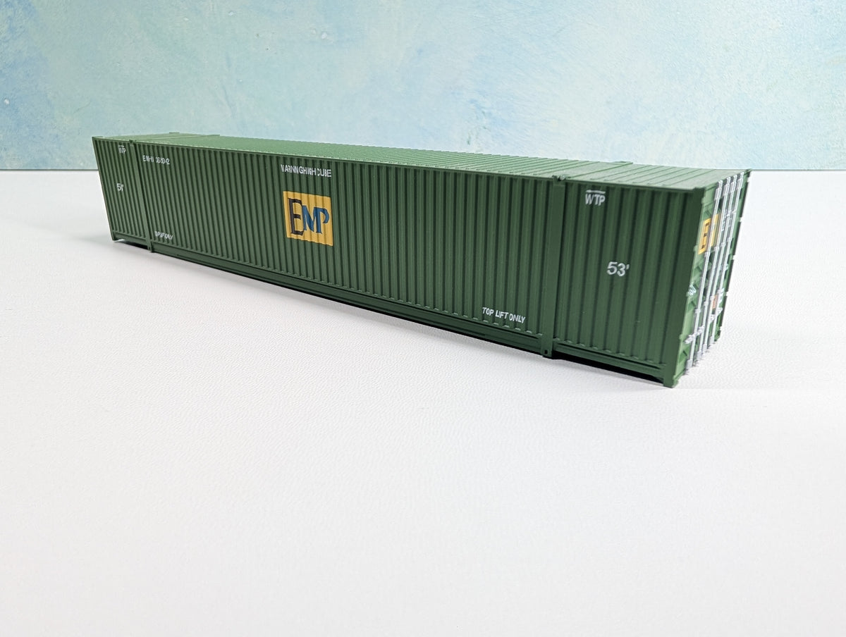 USED HO Scale 53' Container EMP EMHU #265042