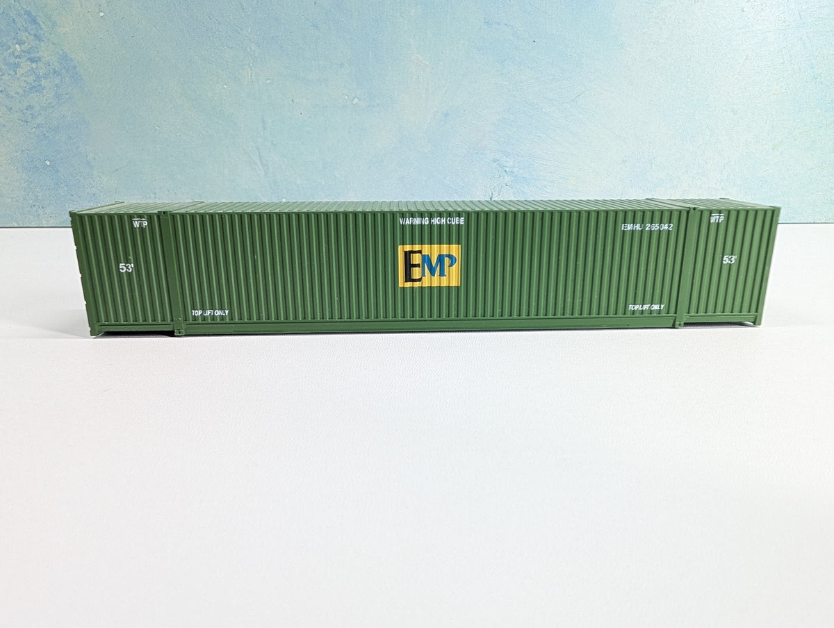 USED HO Scale 53' Container EMP EMHU #265042