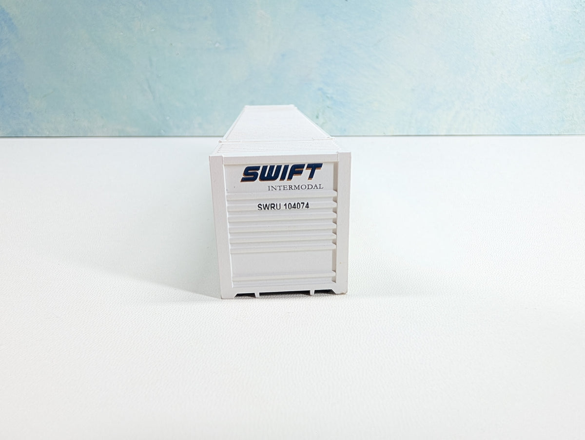 USED HO Scale 53' Container Swift Intermodal SWRU #104074