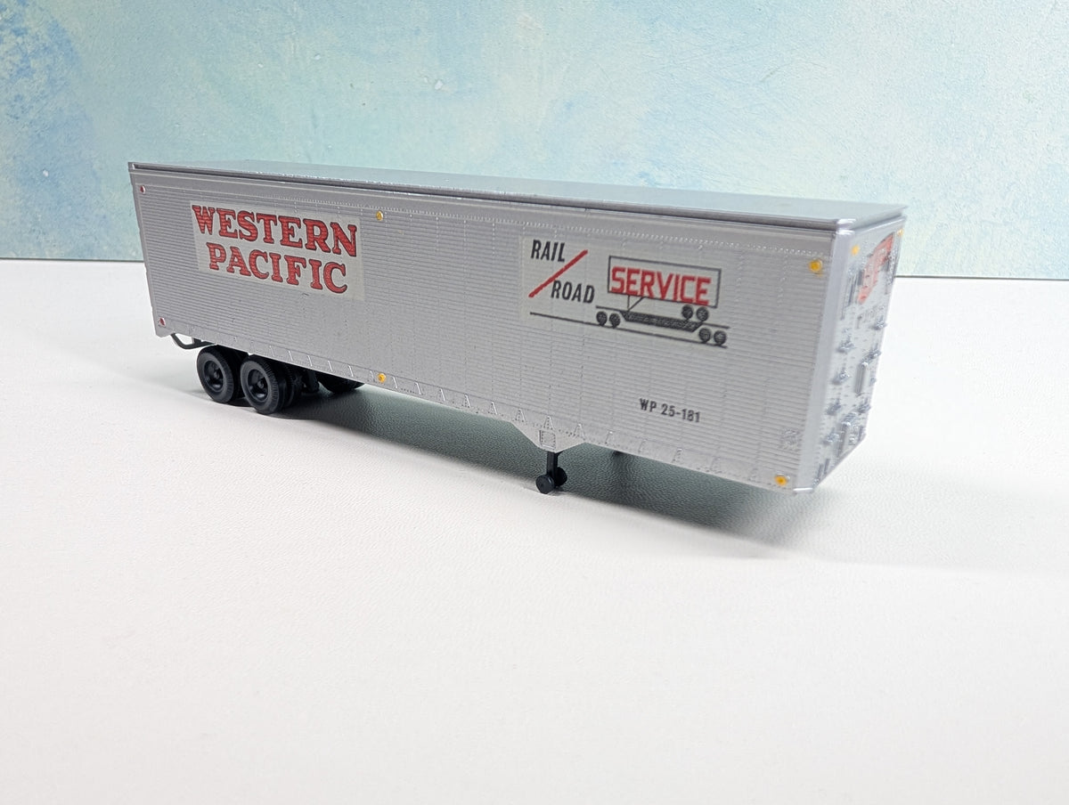USED Athearn HO Scale 40' Trailer Western Pacific WP #25-181