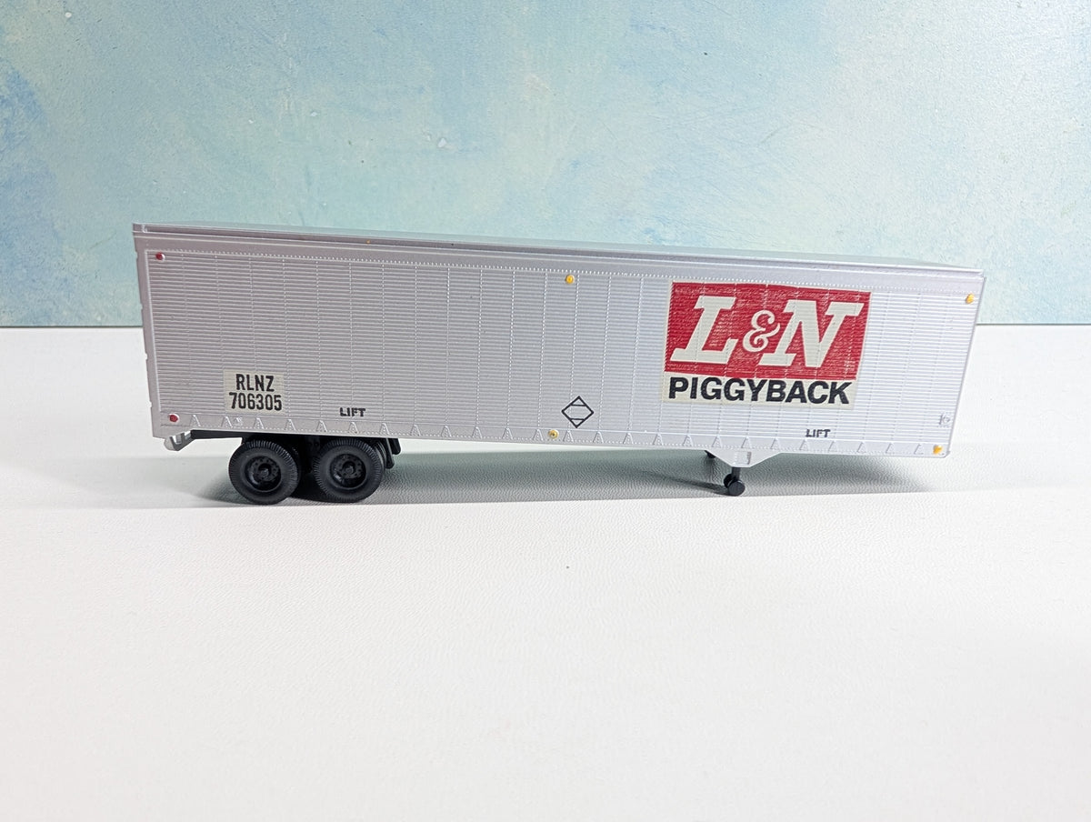 USED Athearn HO Scale 40' Trailer Louisville & Nashville RLNZ #706305