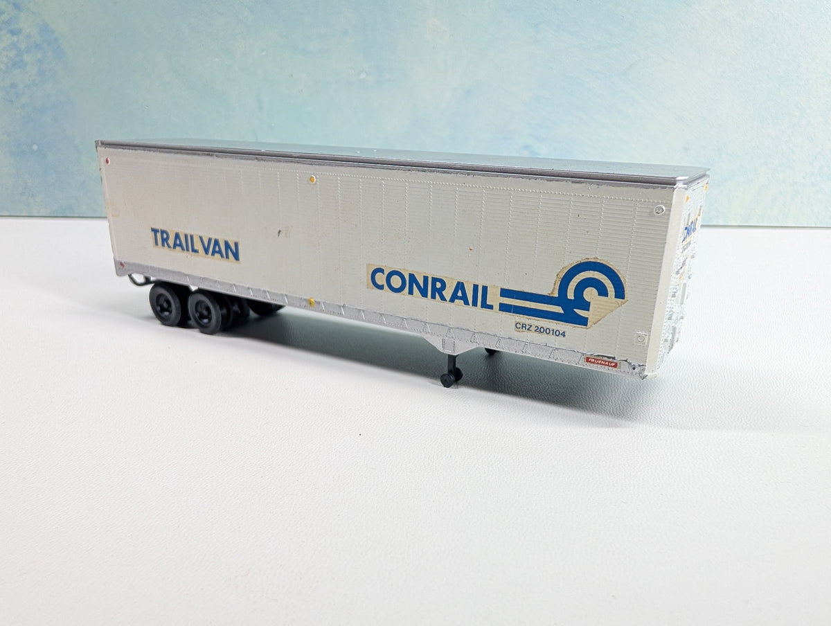 USED Athearn HO Scale 40' Trailer Conrail CRZ #200104