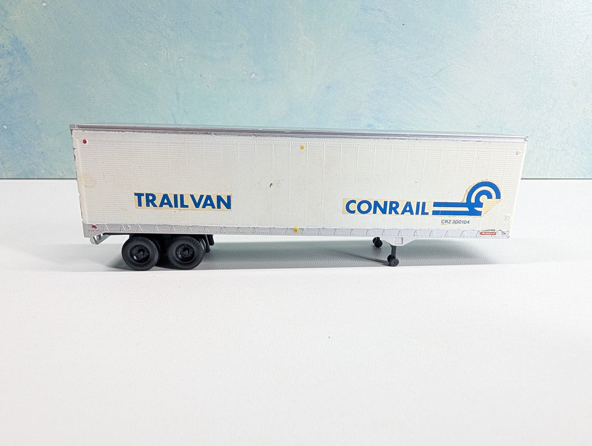 USED Athearn HO Scale 40' Trailer Conrail CRZ #200104