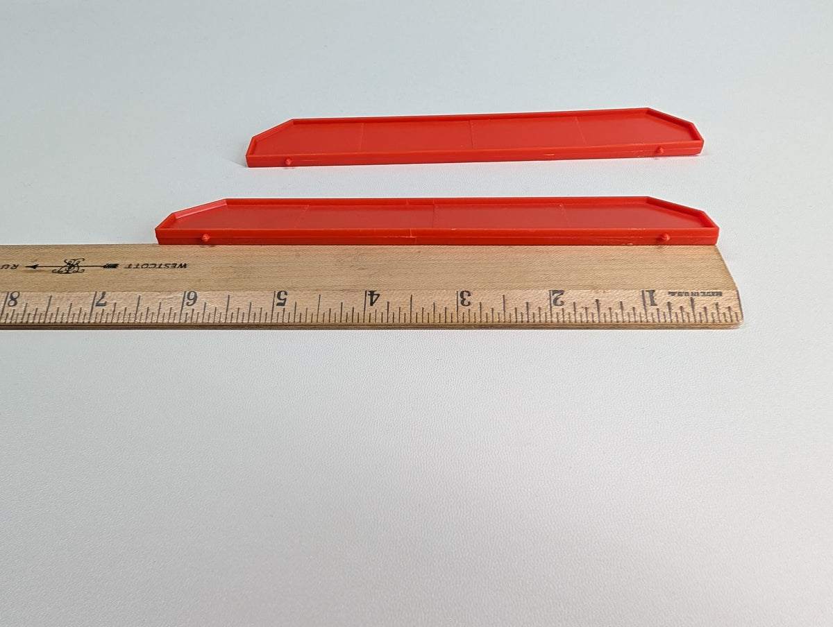 USED HO Scale 48' Girder Bridge Loads, Orange (2 pcs)