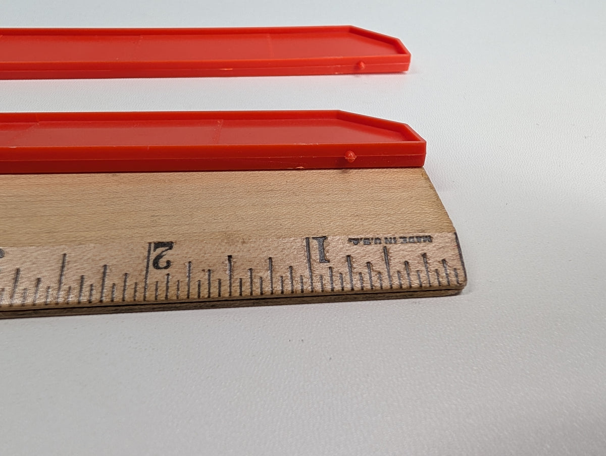 USED HO Scale 48' Girder Bridge Loads, Orange (2 pcs)