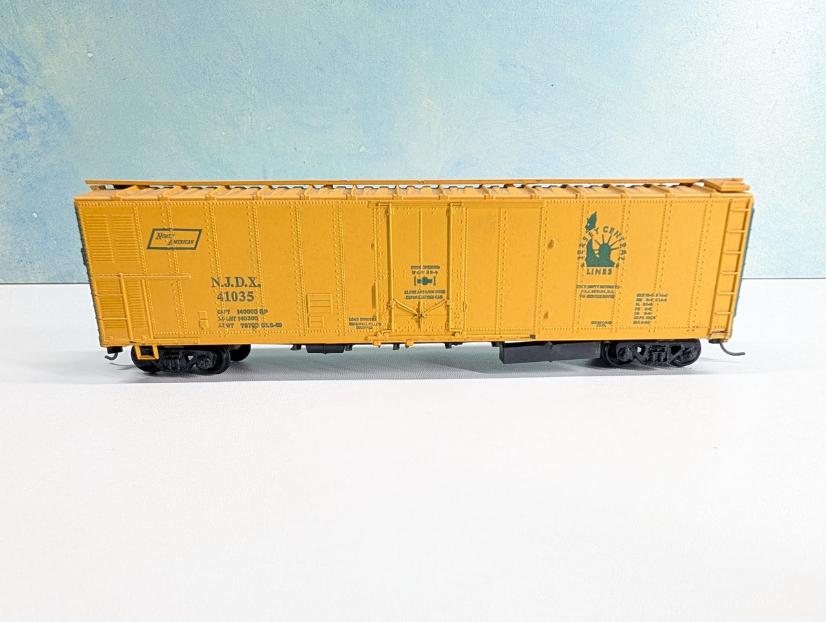 USED Athearn HO Scale 50' Mech Reefer Box Car Jersey Central NJDX #41035
