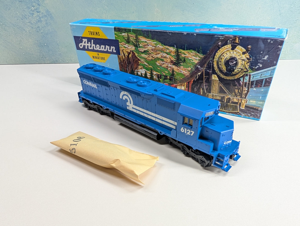 USED Athearn HO Scale SD-45 Diesel Locomotive Conrail #6127 Non-Powered