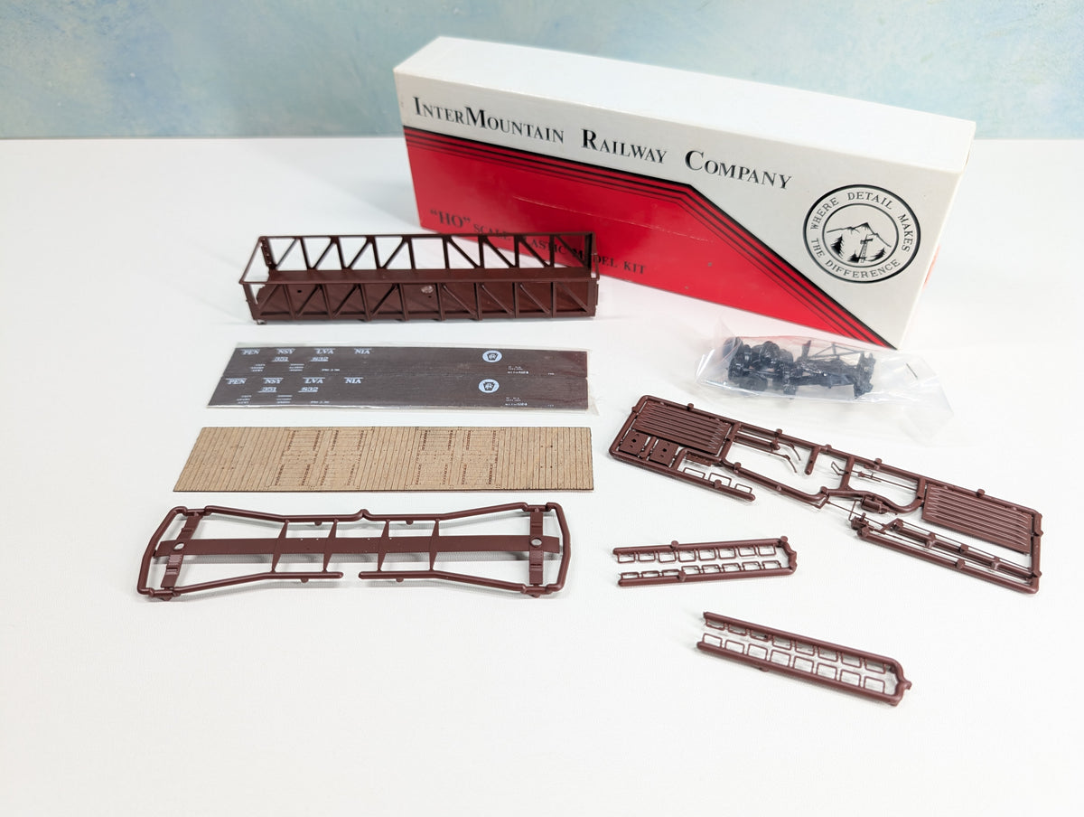 USED Intermountain #41608-11 HO Scale Drop Bottom Gondola Pennsylvania PRR #351832 KIT