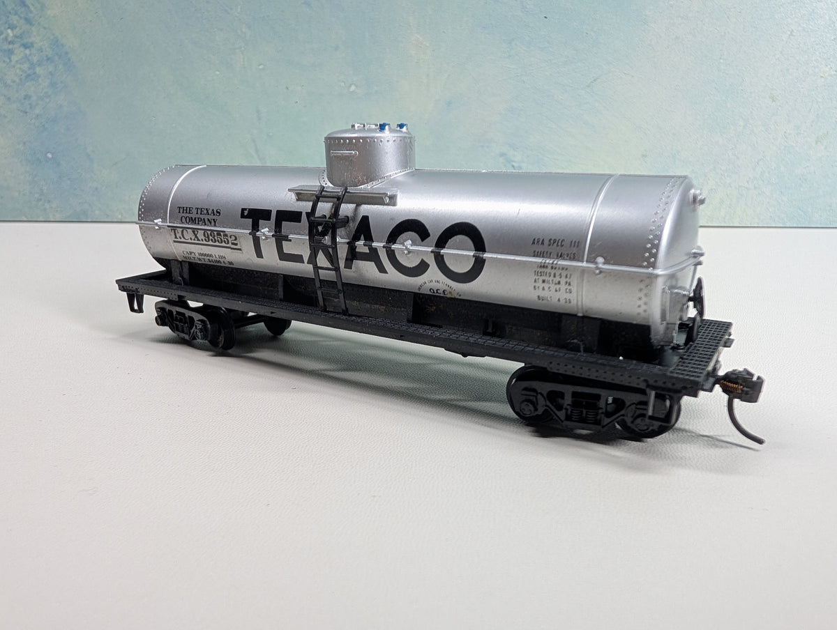 USED HO Scale Single Dome Tank Car Texaco TCX #93552