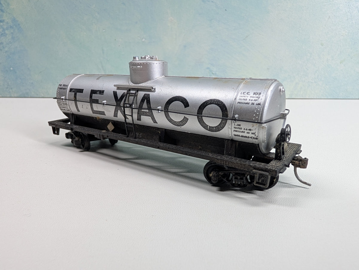 USED HO Scale Single Dome Tank Car Texaco TCX #9340