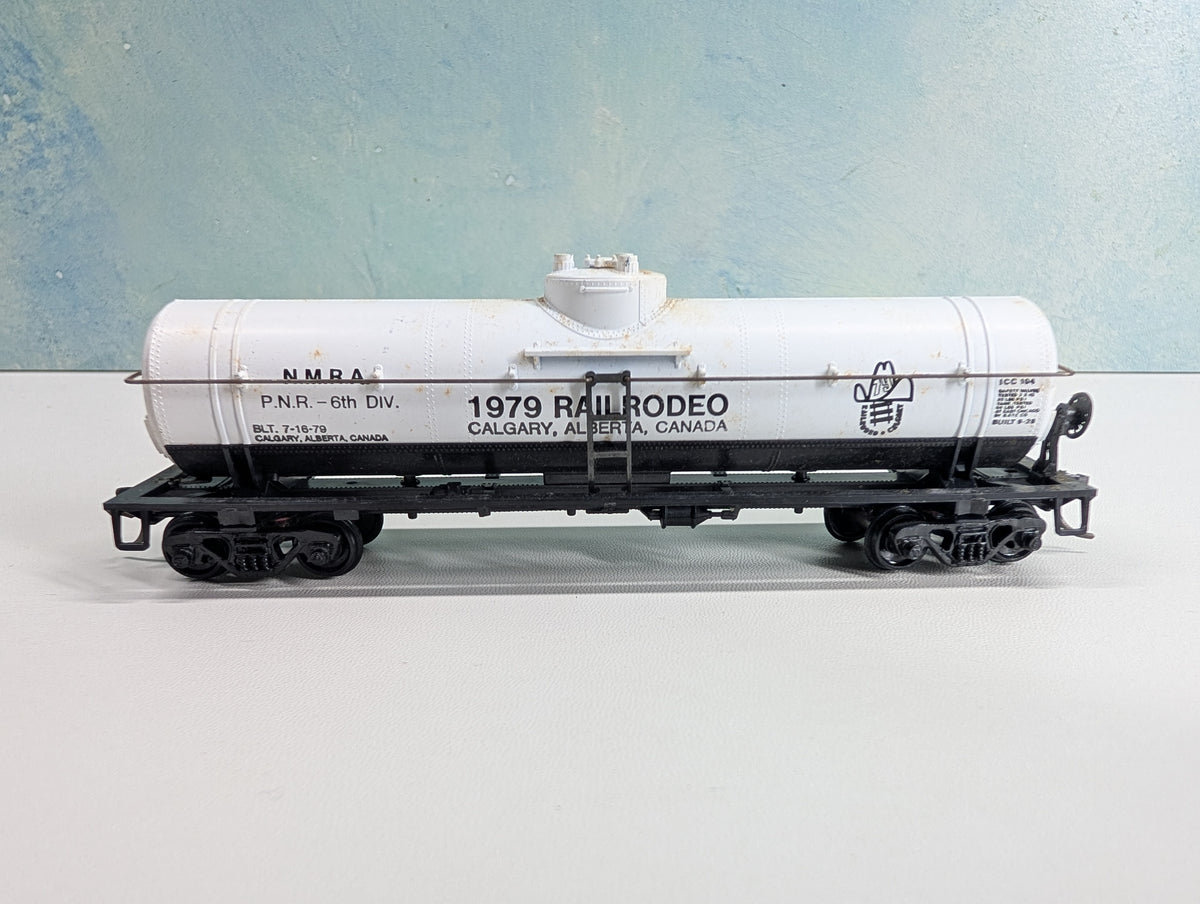 USED Athearn HO Scale Single Dome Tank Car Railrodeo ICC #104 NMRA, Canada