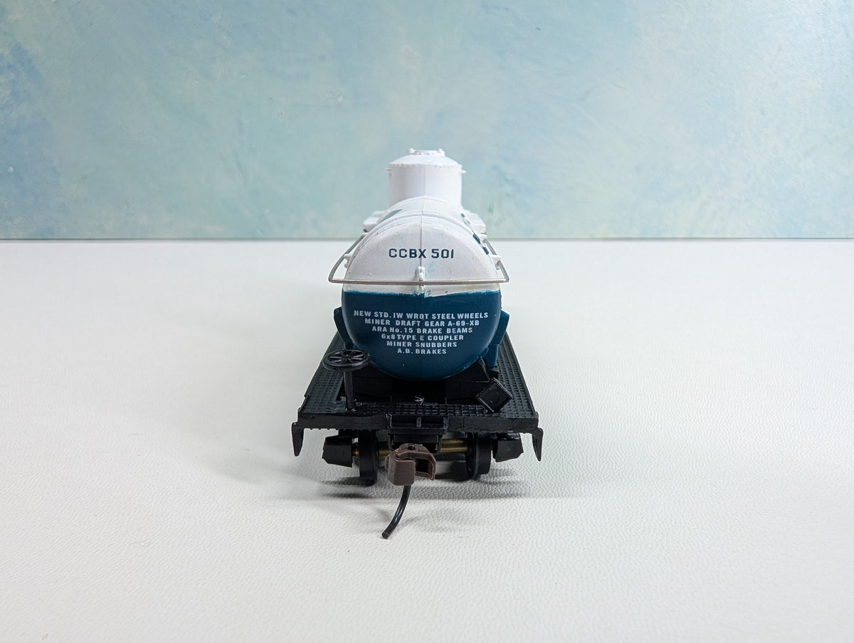 USED Mantua HO Scale Single Dome Tank Car Union Carbide CCBX #501