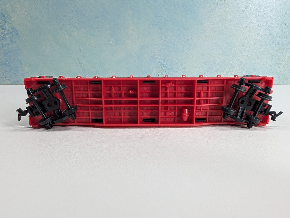 USED Tyco HO Scale Bulkhead Flat Car Southern #4365