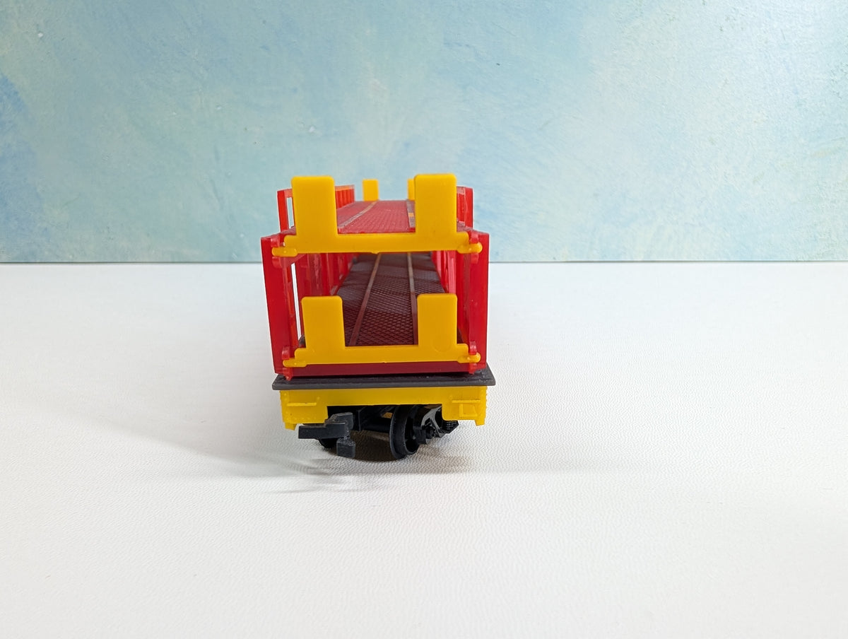 USED Life-Like HO Scale Auto Carrier Santa Fe MTTX #97566