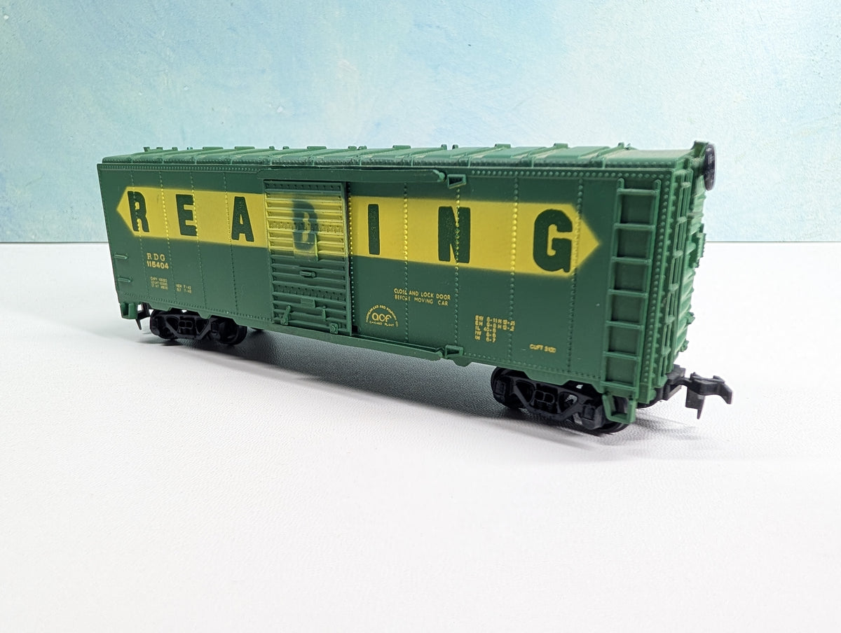 USED Bachmann HO Scale 40' Box Car Reading RDG #115404