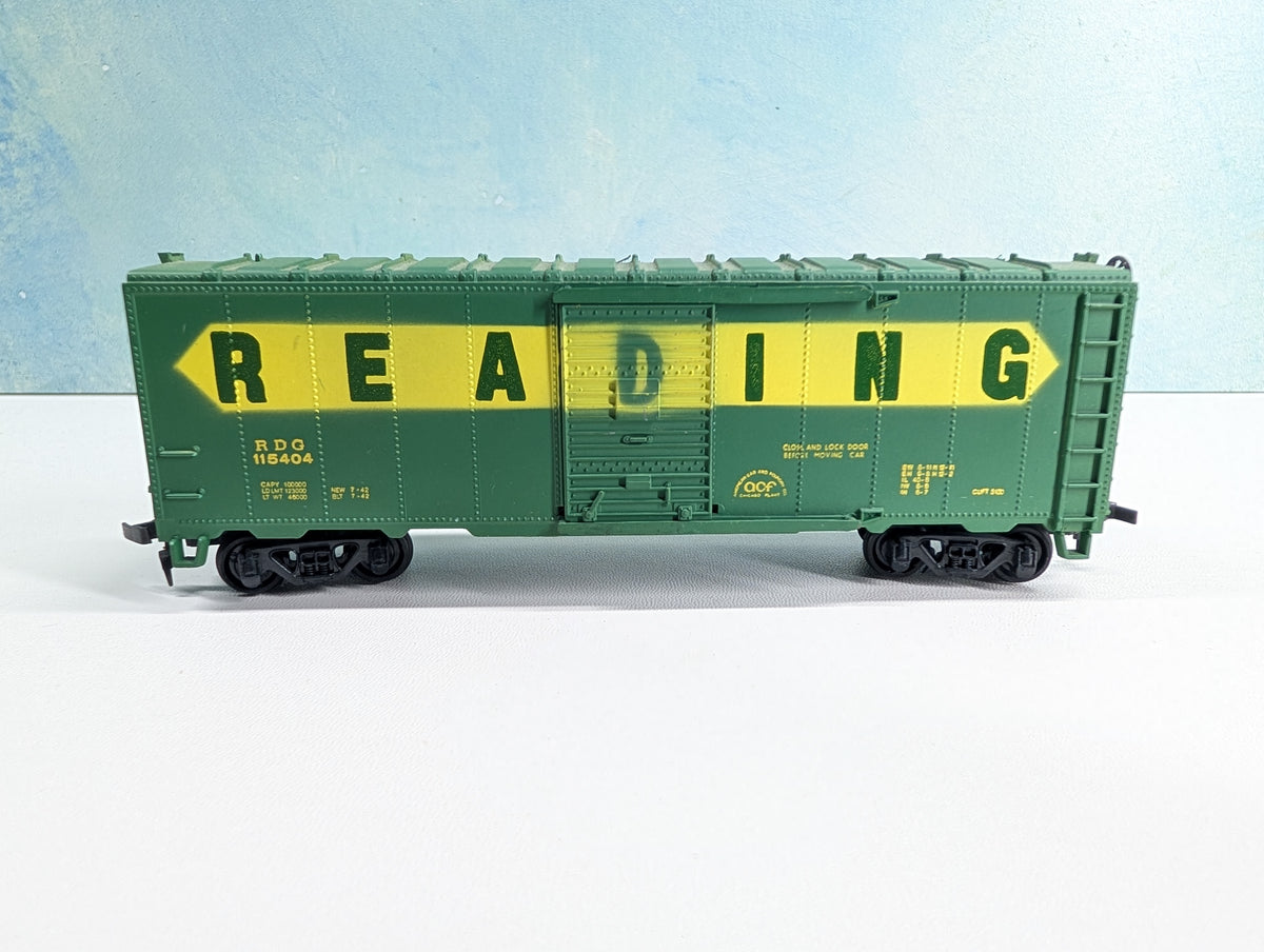 USED Bachmann HO Scale 40' Box Car Reading RDG #115404