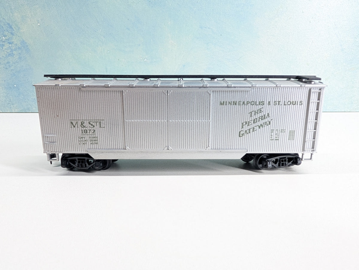 USED HO Scale 40' Box Car Minneapolis & St Louis MStL #1072
