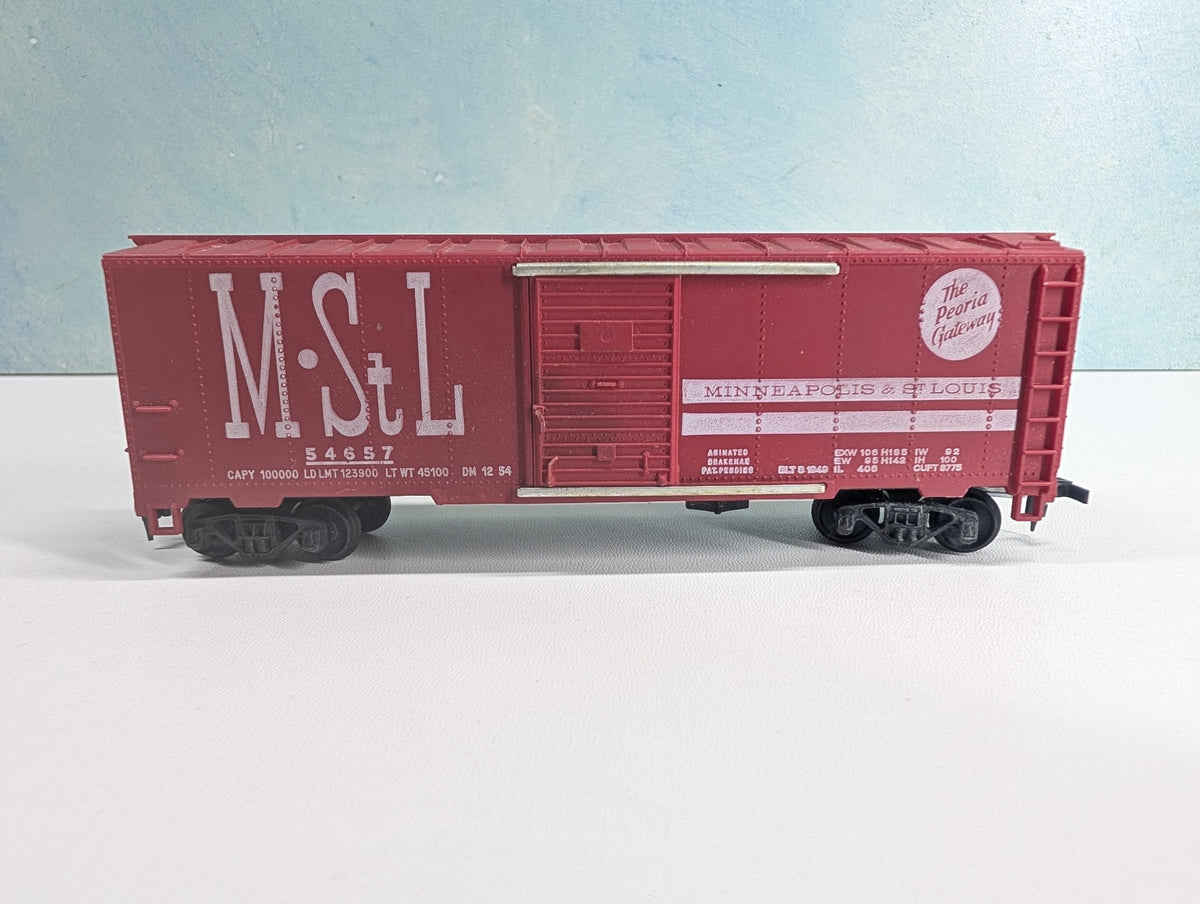 USED Mantua HO Scale 40' Box Car MStL #54657