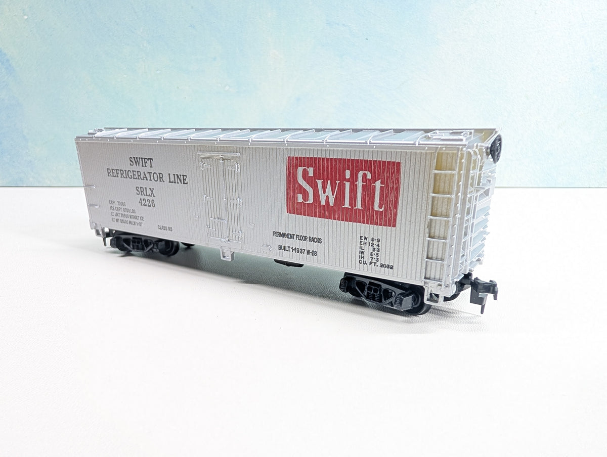 USED Mantua HO Scale 40' Box Car Swift Refrigerator Line SLRX #4226
