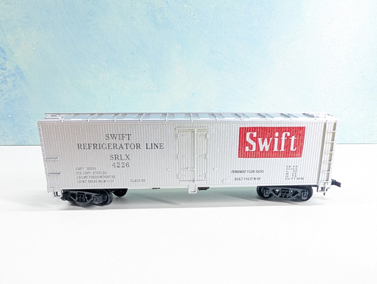 USED Mantua HO Scale 40' Box Car Swift Refrigerator Line SLRX #4226