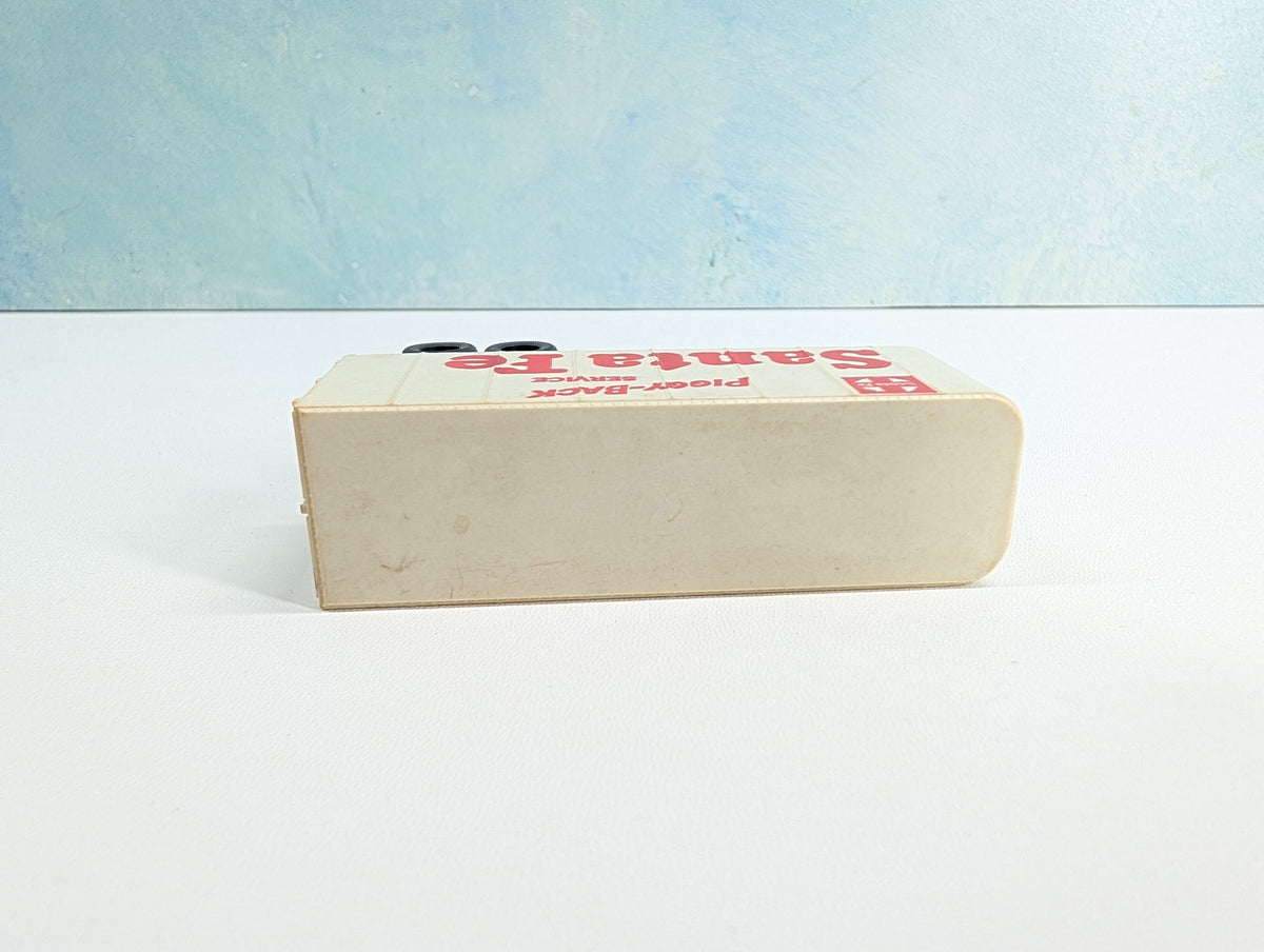 USED Tyco HO Scale Piggyback Trailer Santa Fe