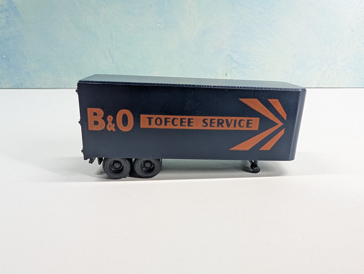 USED HO Scale Piggyback Trailer Baltimore & Ohio
