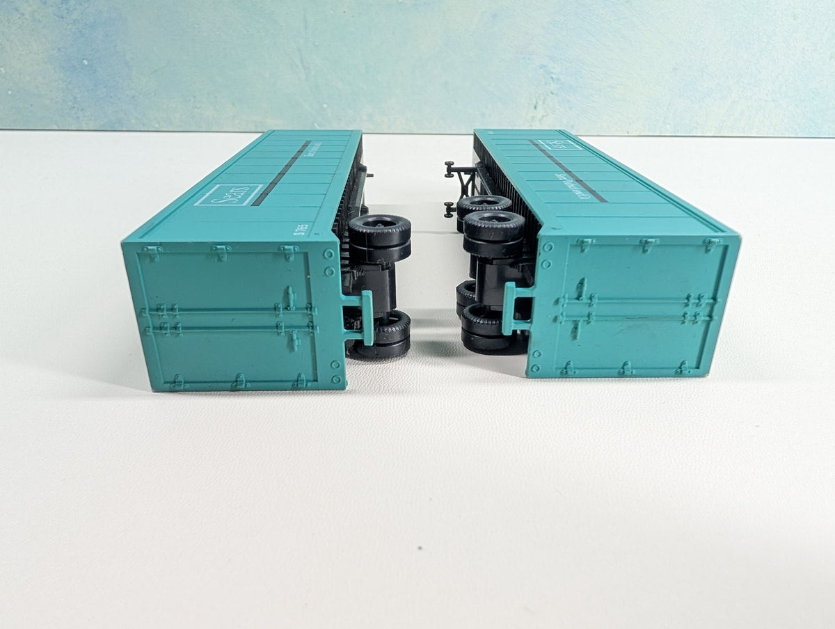 USED Cox HO Scale 40' Trailers Sears #S765 RARE (2 pcs)