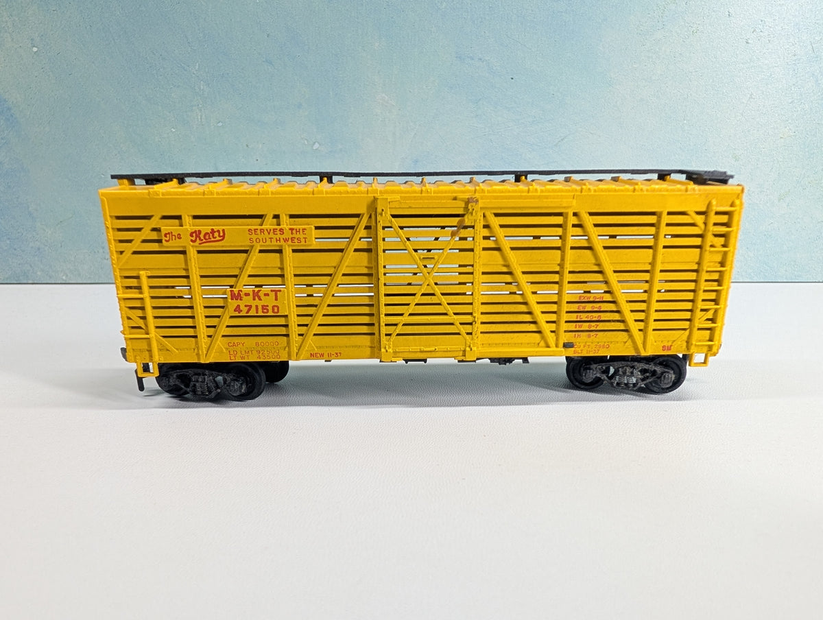 USED Athearn HO Scale 40' Cattle Stock Car MKT #47150