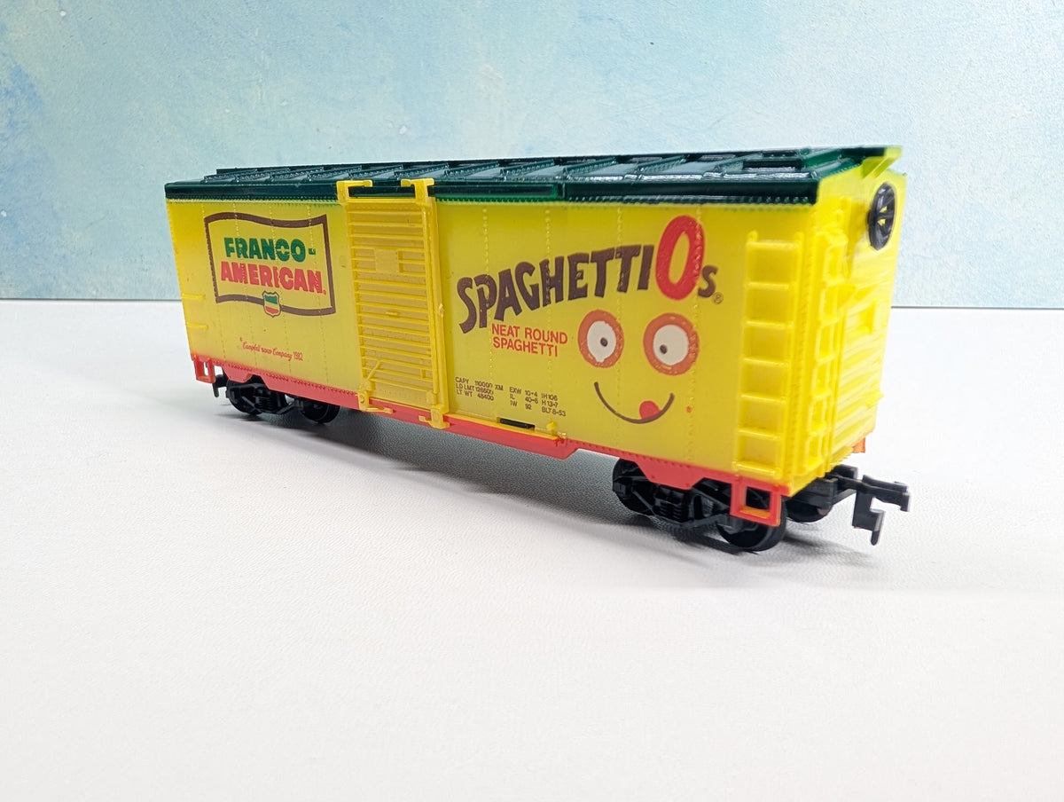 USED Life-Like HO Scale 40' Box Car, Spaghettios Campbell's