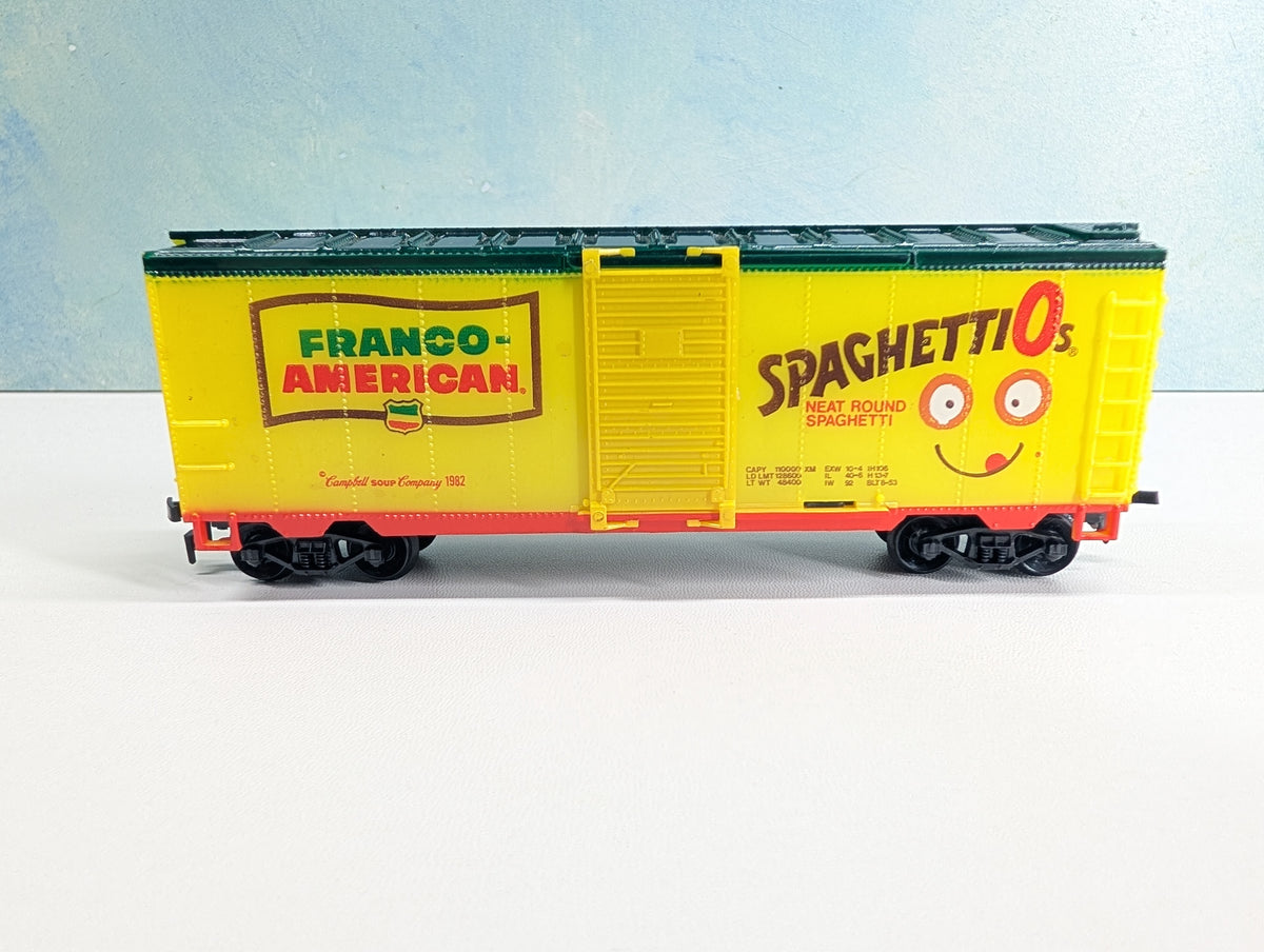 USED Life-Like HO Scale 40' Box Car, Spaghettios Campbell's