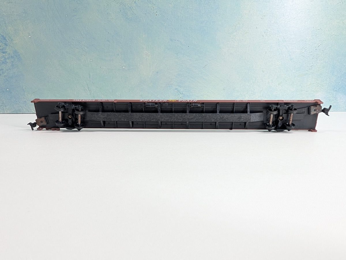 USED Athearn HO Scale 85' Flat Car Trailer Train TTAX #970010