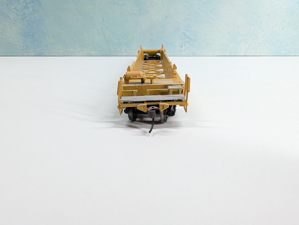 USED Athearn 91098 HO Scale 56' Well Car Trailer Train DTTX #560083 Metal Wheels