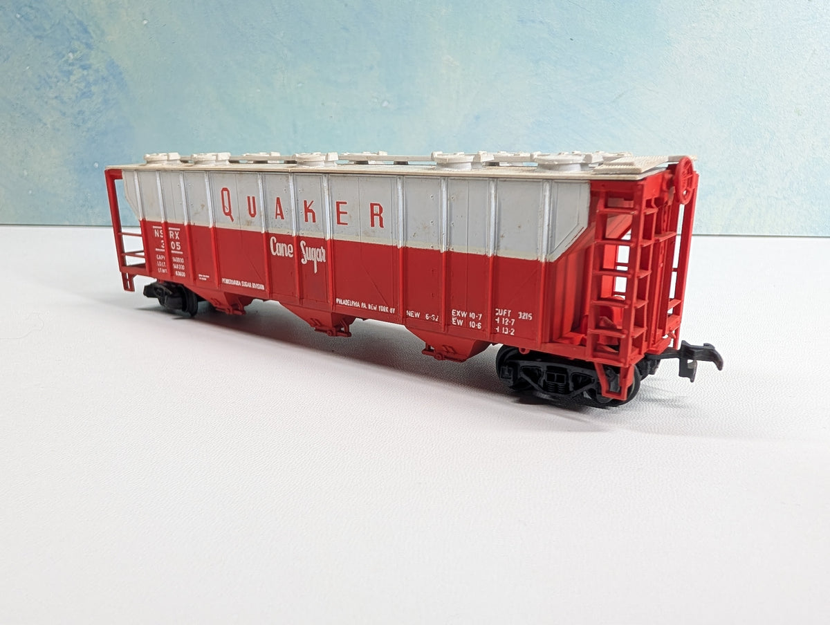 USED HO Scale Covered Hopper Quaker Cane Sugar NSRX #305