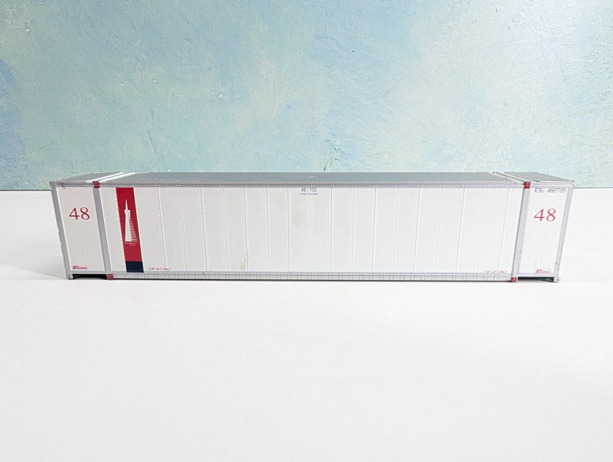 USED Athearn HO Scale 48' Container Trans America ICSU #482728