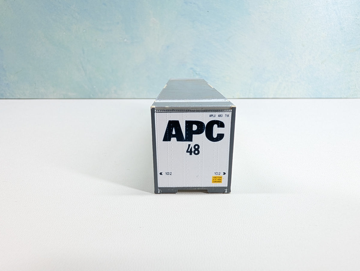 USED Walthers HO Scale 48' Container APC APLU #483718