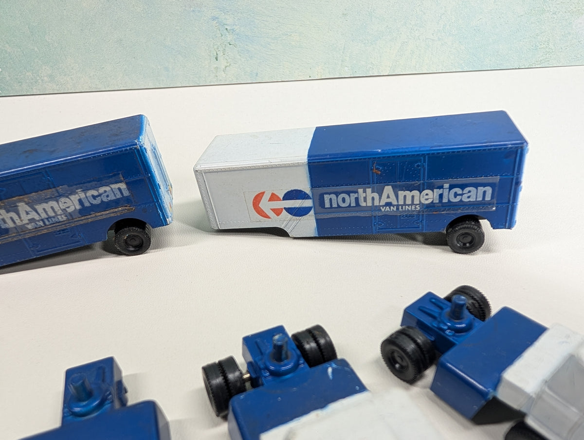 USED Bachmann 2302 HO Scale Lot of North American Trailers and Cabs
