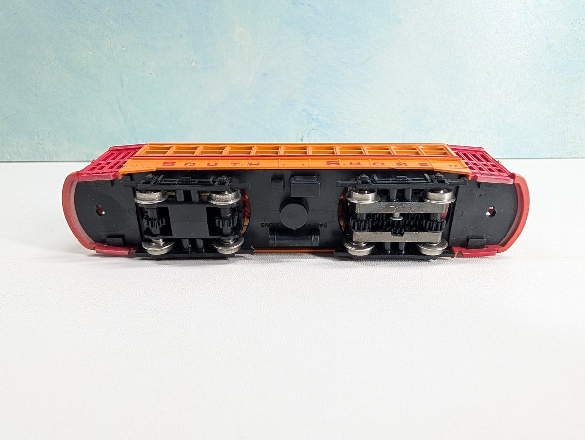 USED Bachmann HO Scale Brill Trolley w/ Lights South Shore Tested! DC