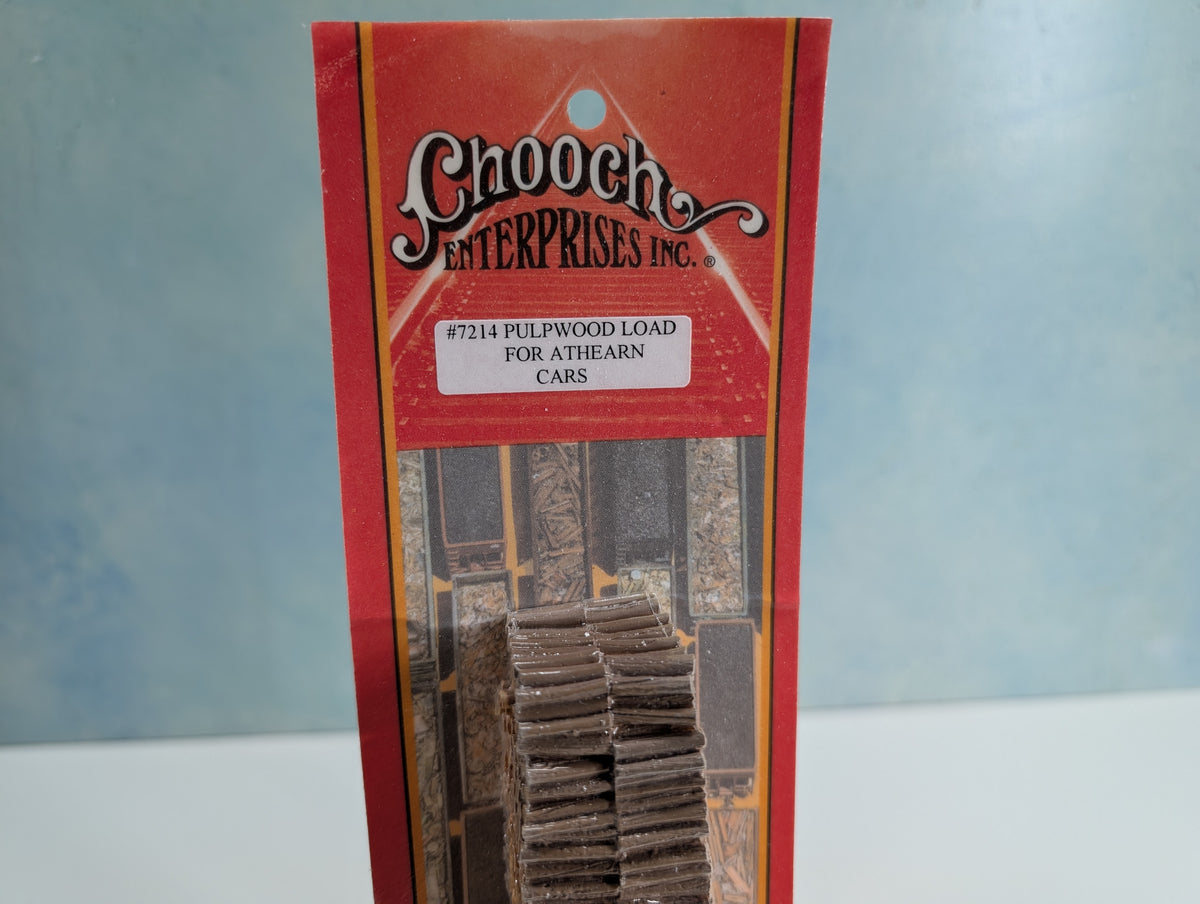 USED Chooch Enterprises Inc 7214 HO Scale Pulpwood Car Load for Athearn Cars Type B