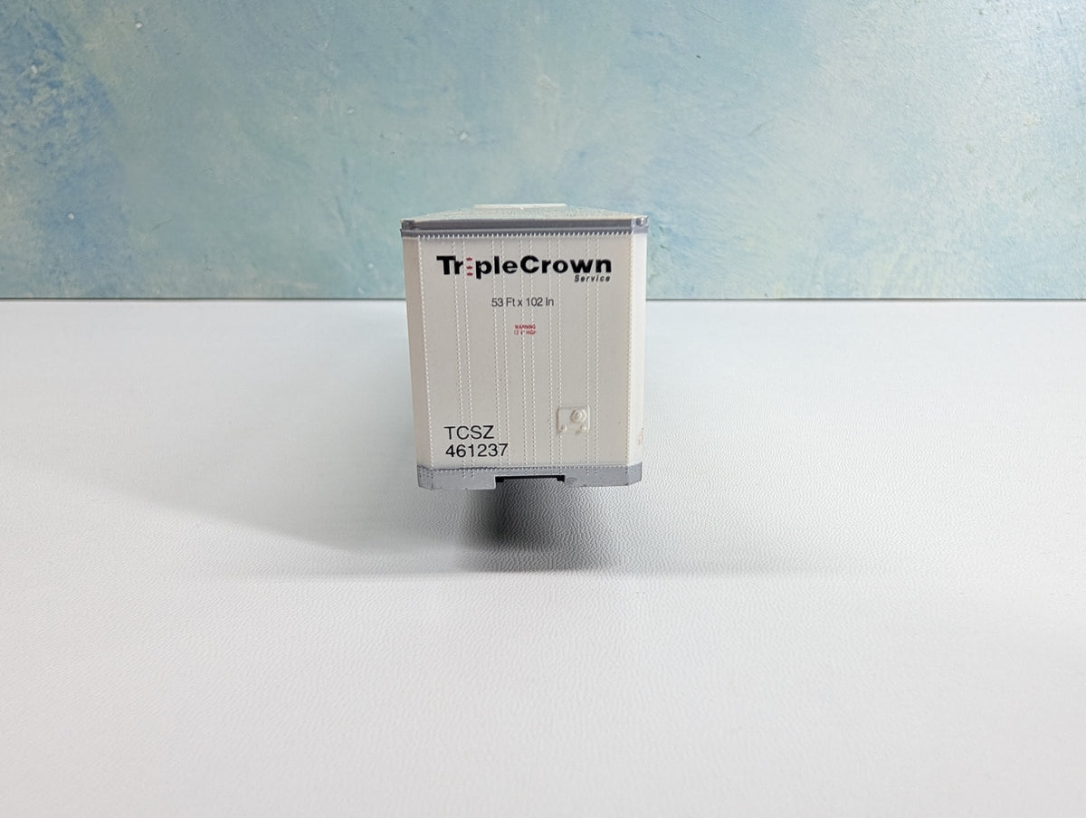 USED Bowser HO Scale 53' Roadrailer Trailer Triple Crown Service TCSZ #461237