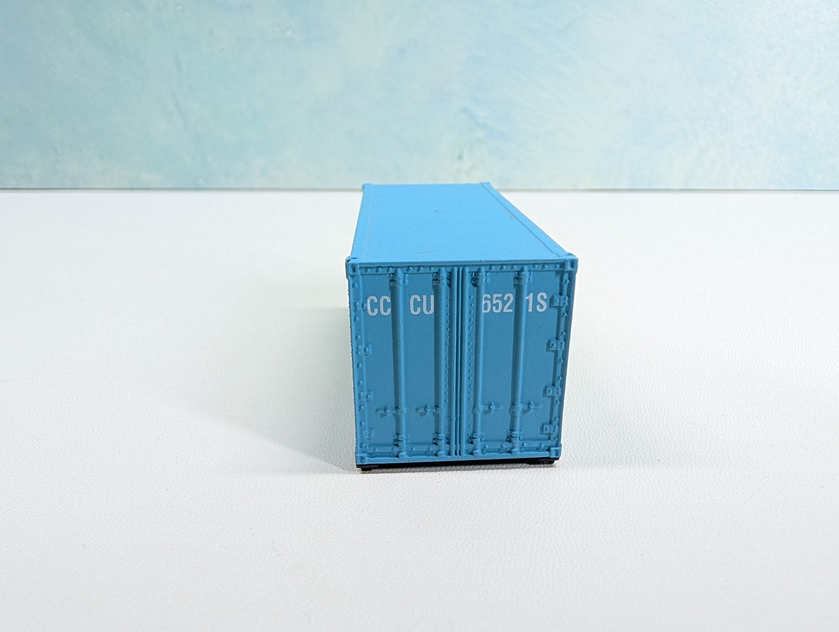USED HO Scale 20' Container Compass Container CCCU #6521S