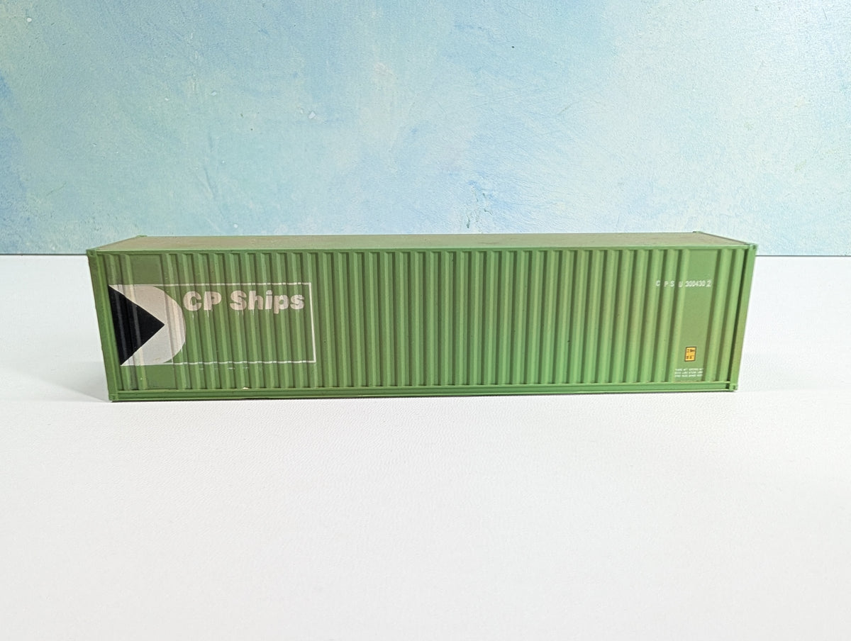 USED HO Scale 40' Container CP Ships CPSU #300430