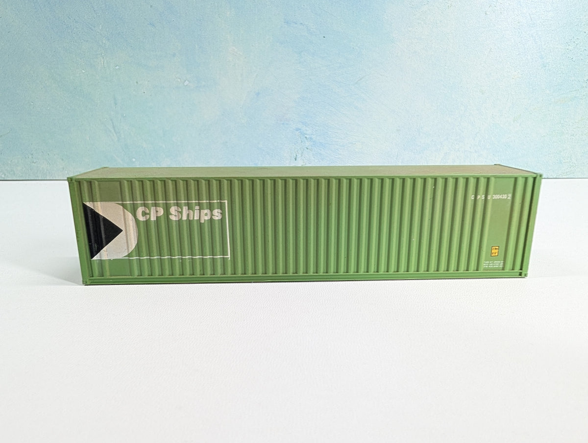 USED HO Scale 40' Container CP Ships CPSU #300430