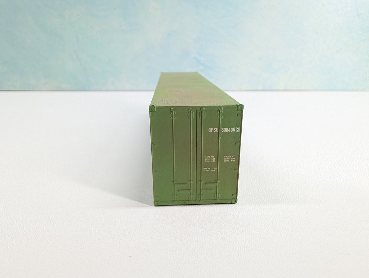 USED HO Scale 40' Container CP Ships CPSU #300430