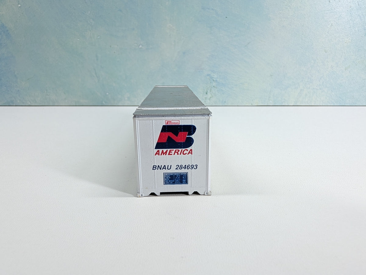 USED HO Scale 48' Container Burlington Northern BNAU #284693